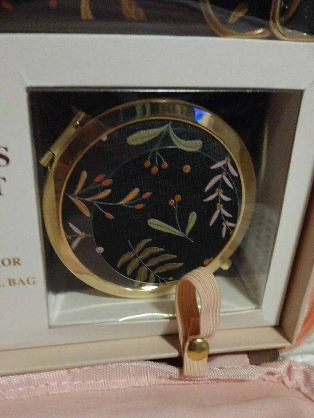 Alexis Bendel Gift Set; Watch, Keyring, Compact Mirror And Travel Case $125 NWT